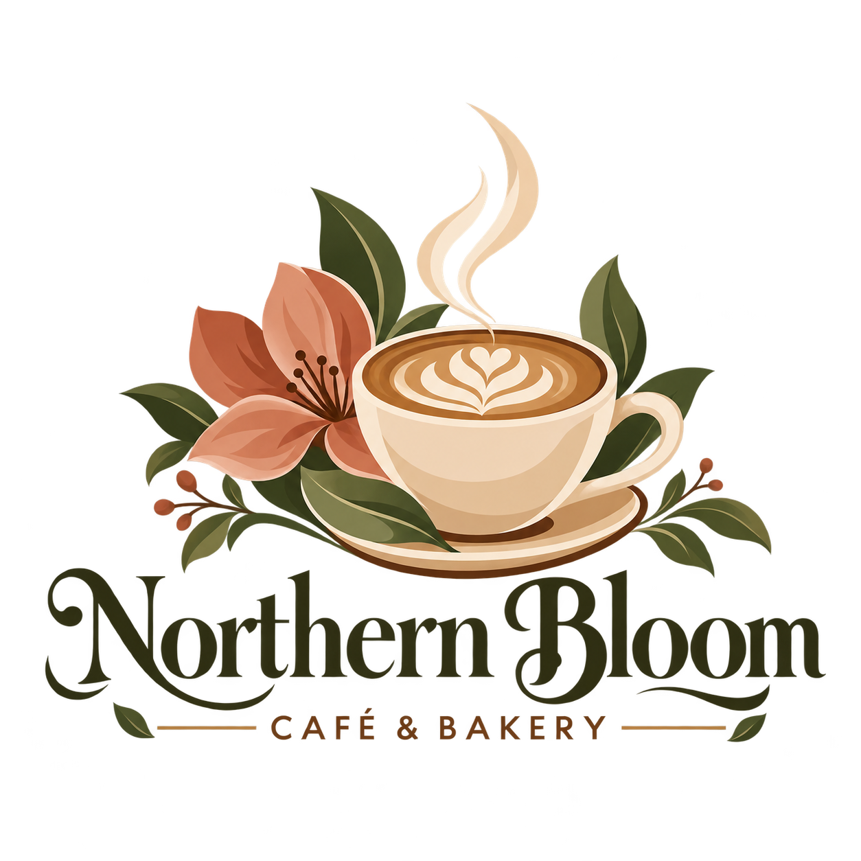 Northern Bloom Café & Bakery logo